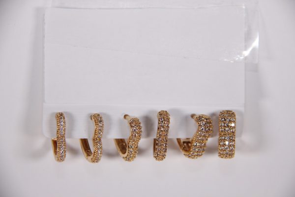 Set orecchini cuoricini