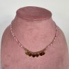 Collana perline colorate cuori